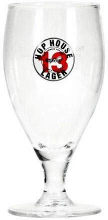 County Engraving Personalised Guinness Hop House 13 Lager Glass Half Pint Chalice - Enter Your Own Custom Text