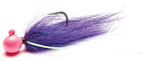 Mustad Tailout Twitcher UV Pink-Senyo Joker-Mystic Purple