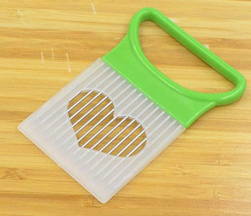 MiXXAR Forchetta per Cipolla Antiodore E Affettatrice di Cipolla Patate Ferma Holder per Patate E Verdure in Acciaio Inox di Utensili da Cucina