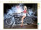 CALVENDO Puzzle Jennifer in Fire Red mit Einer FLSTF Fat Boy Bj 03 1000 Teile Lege-Größe 64 x 48 cm Foto-Puzzle Bild von UDO Talmon