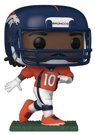 Funko Pop! NFL: Broncos - Jerry Jeudy - (Home Uniform) - Vinyl-Sammelfigur - Geschenkidee - Offizielle Handelswaren - Spielzeug Für Kinder und Erwachsene - Sports Fans - Modellfigur Für Sammler