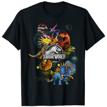 Jurassic World Genetic Dinosaur Mashup T-Shirt