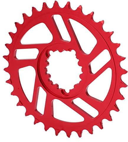 SUNGOOYUE Fahrrad Kettenblatt, 32T Kettenblatt 3mm Offset Direct Mount Narrow Wide Kettenblatt f¨¹r SRAM GXP Kurbel(rot),Fahrr?der und Ersatzteile