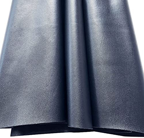 Large Soft Vinyl Upholstery Leather Fabric 1 Yard 56.3x36inch, 0.8mm Thick Texture Faux Leather Sheets, for Upholstery Crafts, Sofa, Car Seat, Handbag, Earrings, Hair Bows, DIY Crafts(Black)