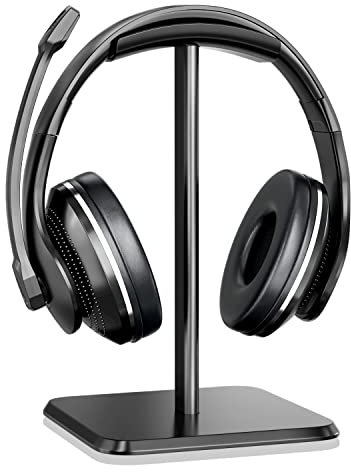 Gvolatee Soporte Auriculares,Headphone Stand para Auriculares Supraaurales, Soporte Cascos Extraíble con Silicona TPU Antideslizante para Todos los Tamaños de Auriculares, Adecuado para Sobremesa