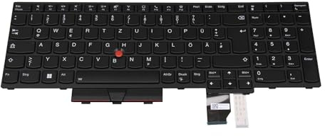 Lenovo 5N21B44339 Original Tastatur DE (deutsch) schwarz | mit Backlight und Mouse-Stick für P15 Gen 2 20YQ,20YR/ThinkPad T15g Gen 2 20YS,20YT