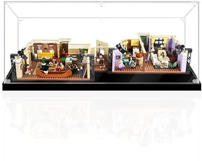 Acryl-Vitrine für Lego Ideas The Show Series The Friends Apartment 10292 Bausteine-Modell(3mm)