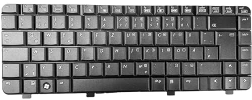 T-ProTek DEUTSCHE - Tastatur Keyboard schwarz kompatibel für HP Pavilion, dv3-2010et, dv3-2010el