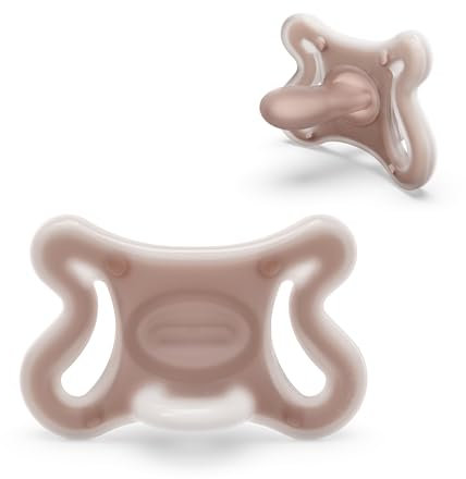 Suavinex, Sucette Zero Zero, avec Tétine Symétrique SX Pro, 0 à 6 mois, Tétine pour Nouveau-nés, convient aux Bébés Allaités, Hypoallergénique, SkinFriendly Silicone, Deep