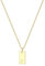 CASSIECA Kette Buchstaben für Damen Mädchen 16K Gold Buchstaben Kette P Gold Halskette Damen Kette Gold mit Anhänger Personalisiere Geburtstags Geschenk für Frauen Mädchen Mama (mit Box)