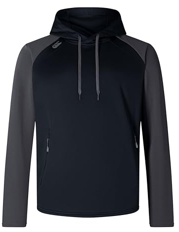 Canterbury Elite Training Kapuzenpullover für Herren, Schwarz, S