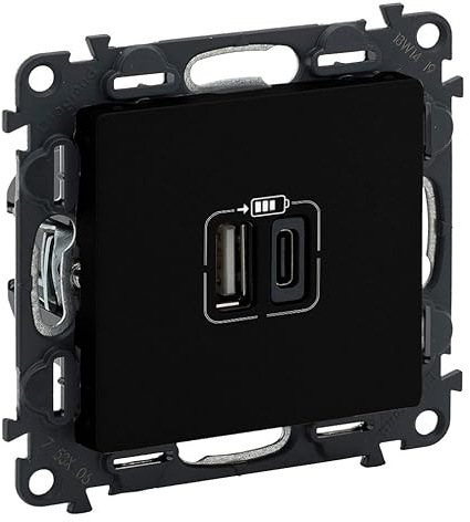 Legrand Valena Life 1-fach Rahmen Farbe: Schwarz 754251