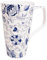 Rainbow Decors Blue Persia Mug en porcelaine anglaise Motif fleurs bleues et blanches 500 ml