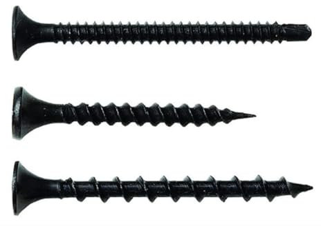 VIDASCOM 3,5x25 bis 3,5x50 Rigipsschraube Trockenbauschraube Schnellbauschraube Bohrspitze/Feingewinde/Grobgewinde (1000, 3,5x45 Grobgewinde)