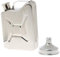 MOONDAME 5oz Stainless Steel Jerry Can Hip Flask Liquor Whisky Pocket Bottle Men Gift Footrest With Storage
