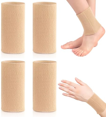 eurNhrN Bunga -Pads für Figuren Skater 4pcs Feuchtigkeitsspenstig Gel -Knöchel -Beschützer atmungsaktiv