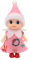 Weihnachtself, Winzige Elfen-Puppe, Weihnachtselfen Figuren Mini Elfen, kleiner Helfer des Weihnachtsmanns Mit Beweglichem Kopf Und Füßen, Little Elf Puppe Spielzeug für Jungen Mädchen (Rosa)