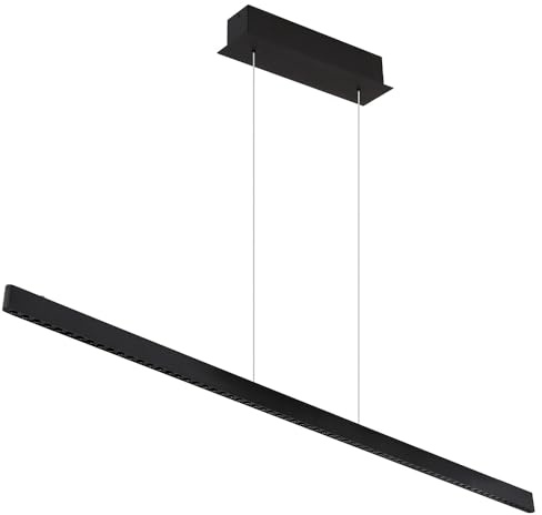 GLOBO Pendant Light Dining Room Ceiling Lamp Kitchen Lamp LED Black