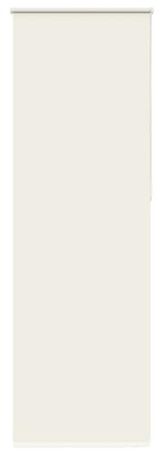 vidaXL Verdunkelungsrollo Cremeweiß 75x210cm Stoffbreite 70,7 cm, Rollo, Klemmfix, Thermorollo, Verdunklungsrollo, Klemmrollo, Fensterrollo