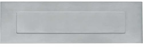 Premium Satin Stainless Steel Letterplates 330x100mm for Modern Signage - External Front Door Letter Box Plate