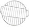 GLFLOW Runder Grillrost aus Edelstahl, tragbares Camping-Grillnetz, Grillrost mit Griff, 30, 35, 40 cm (40 cm)