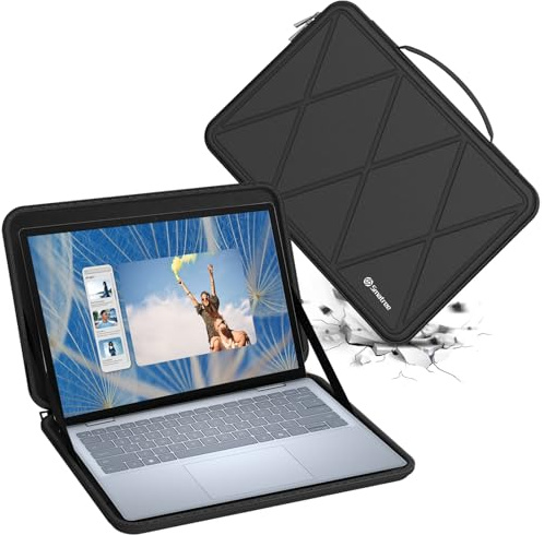 Smatree Hard EVA Protective Sleeve Case Compatible for 14 inch DELL Precision 5490/5480 Workstation, for 13.3 inch DELL Latitude 5350/5340/5330/3340/3330 Laptop Notebook Bag (X8026T)