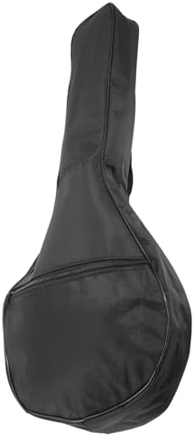 HIAKDOFT Portable Mandolin Bag with Strap Protective Case for Acoustic Electric Mandolins Scratch Resistant Travel Pouch for Musicians