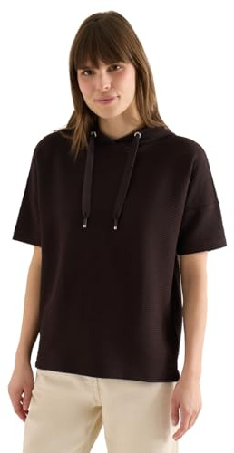 Damen T-Shirt mit Kapuze und Struktur
