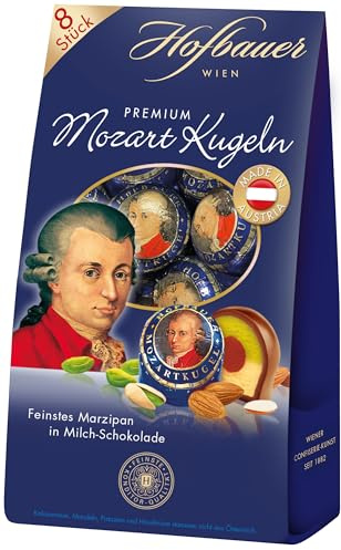 Hofbauer Premium Mozartkugeln in Milchschokolade 160g