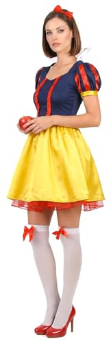 DEGUISE TOI Sexy Schneewittchen Kostüm für Damen Märchenprinzessin bunt - L