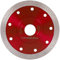 Disque de scie diamant 115 mm Your’s Bath, disque turbo circulaire super fin pour meuleuse d'angle, coupe de porcelaine, carrelage, granit, marbre, céramique, béton renforcé, bleu, 115 mm
