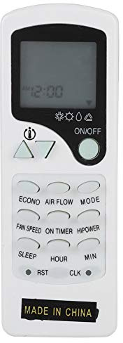 Control Remoto de Acondicionadores de Aire para Chigo ZH-LW03 ZH/LW-03, Mando a Distancia Ideal Adecuado para Aire Acondicionado, con Función de Aprendizaje, Superior Airco (Blanco,ABS)