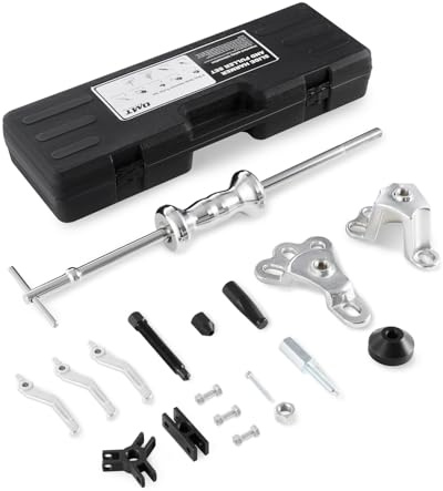 Orion Motor Tech Martello scorrevole, set di estrattori a 9 vie interni/esterni per mozzi e assi della ruota posteriore, cuscinetti, boccole, guarnizioni, fermi