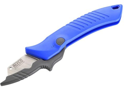 ALYCO 108230 - Cuchillo pelacables para electricista 200 mm