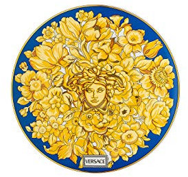 Versace piattino 17cm Medusa Rhapsody Blue
