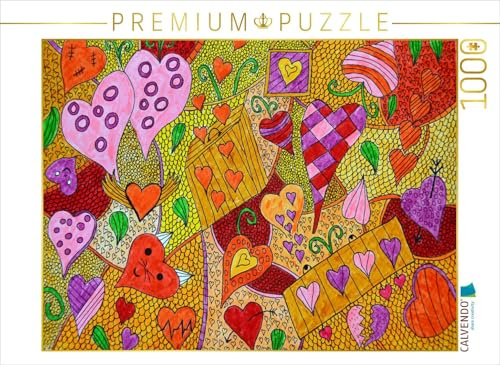 CALVENDO Puzzle Herzen | 1000 Teile Lege-Größe 64 x 48 cm Foto-Puzzle für glückliche Stunden