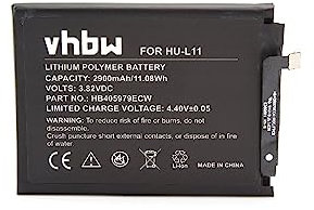 vhbw Batería Recargable reemplaza Huawei HB405979ECW para móvil, Smartphone (2900 mAh, 3,82 V, polímero de Litio)