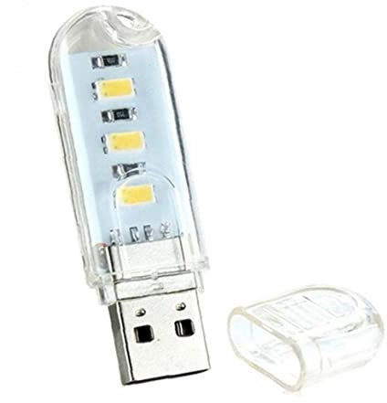 Portable Usb Night Light Mini Led Lamp Keyboard Computer Desk Lamps Outdoor Cool White