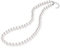BBTO Damen Perlen Ketten 8 mm Hochzeit Perlenkette Runde Imitation Perle Halskette Weiße Perle Halsband für Damen Accessoires Schmuck Modeschmuck Hochzeit Braut Kostüm Frauen Kinder Karneval