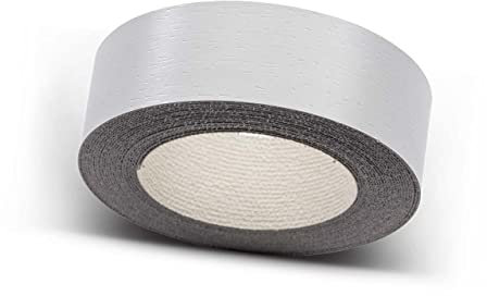 ben+camilla.com Kantenumleimer Lichtgrau 30 mm x 5 m zum Aufbügeln für Möbelbauplatten und Regalbretter