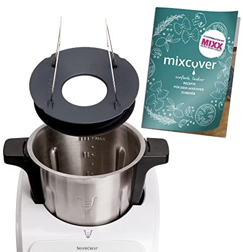 mixcover Réduction du bol de mixage pour Monsieur Cuisine Smart et Monsieur Cuisine Connect MCC Hachoir, Réduction en purée