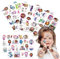 Kit Tatuaggi Bambini, 8 Fogli Tatuaggi Bambini, Tatuaggi Adesivi, Tatuaggio Waterproof, Tattoo Temporanei Bambini, Tatuaggi Temporanei per Compleanno, Festa a Tema