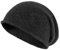 Villand 100% Kaschmir Slouchy Beanie Hut für Frauen, gestrickte Damen weiche warme Kaschmir Totenkopf-Beanies Kappe. (Dunkelgrau)