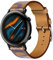 Armband für Huawei Watch GT2 42mm/GT 42mm Band, Weich PU Leder Keine Lücke Uhrenarmbänder Loop für Herren Damen Lederarmband mit Huawei Watch GT2 42mm/GT 42mm (D,GT2/GT 42mm)