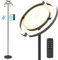 FIMEI Lampadaire, 3000K-6000K Température de Couleur & Gradation Continue, Avec Télécommande et Commande Tactile, Lampadaire Led sur Pied pour Salon, Lumière Centrale Vers le Haut, 36W