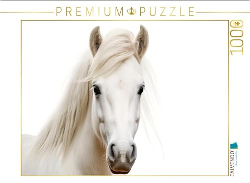 CALVENDO Puzzle EIN Motiv aus dem Kalender Only White Animals | 1000 Teile Lege-Größe 64 x 48 cm Foto-Puzzle für glückliche Stunden