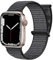 Maledan Nylon Armband Kompatibel mit Apple Watch Armband 40mm 41mm 38mm 42mm(Series 11 10), Verstellbare Sport Armband Kompatibel mit iWatch Series 11 10 9 8 7 6 5 4 3 2 1 SE Ultra, Schwarzgrau