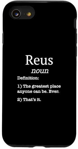 Hülle für iPhone SE (2020) / 7 / 8 Reus Souvenirs / Reus Tourist / Funny Fake Definition Spruch