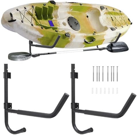 doorslay 90 Grad Rotation Kajak Lagerung Rack Kajak Wand Rack für Kajak SUP Kanu Paddle Board