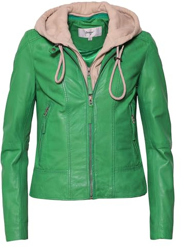 Maze Damen Lederjacke 42021133 Bright Green L